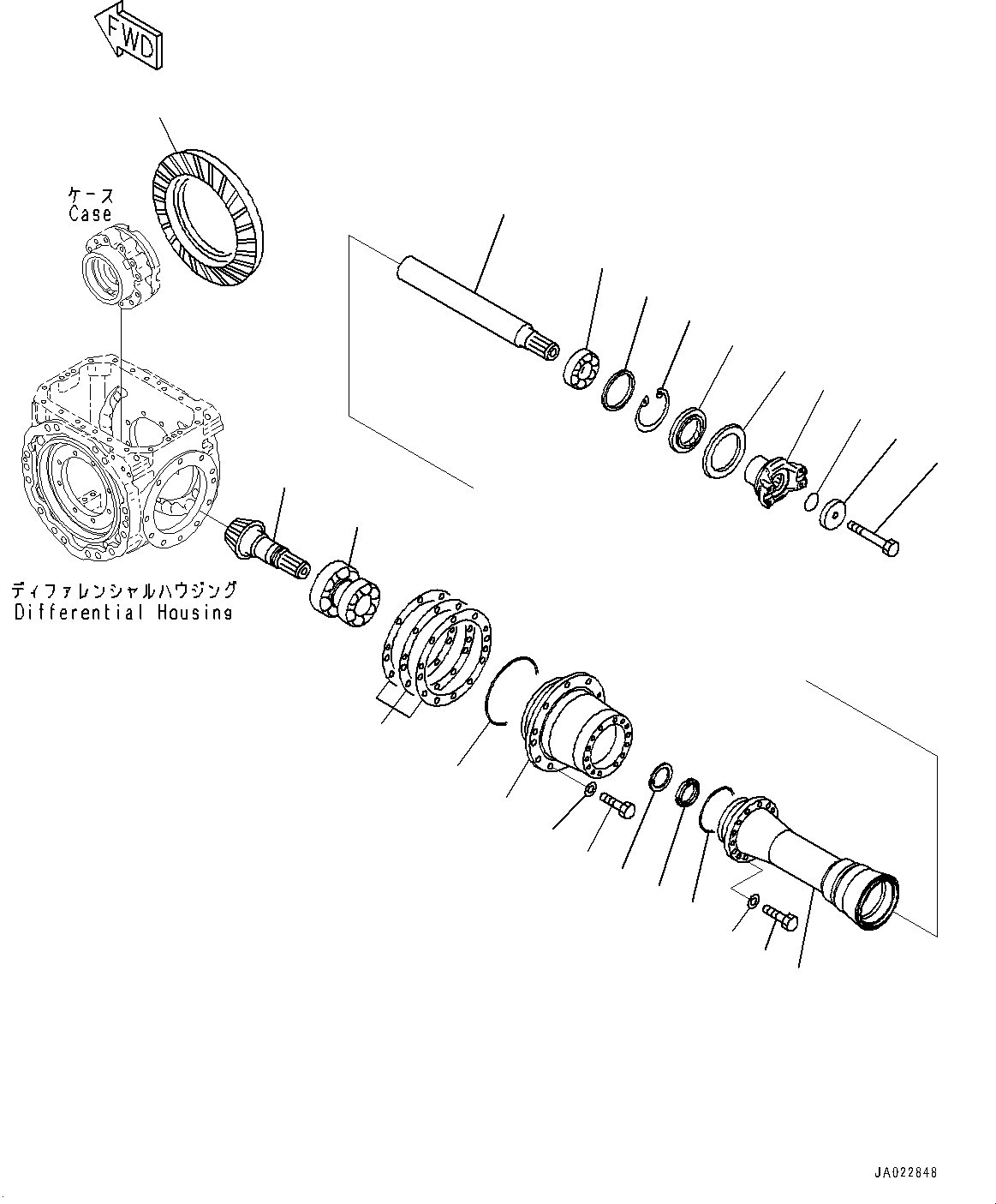 Подшипник 419-22-41800 KOMATSU