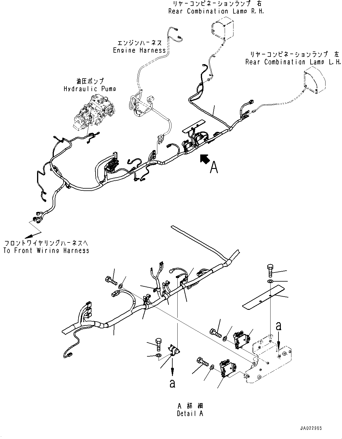 Жгут проводов 421-06-53411 KOMATSU