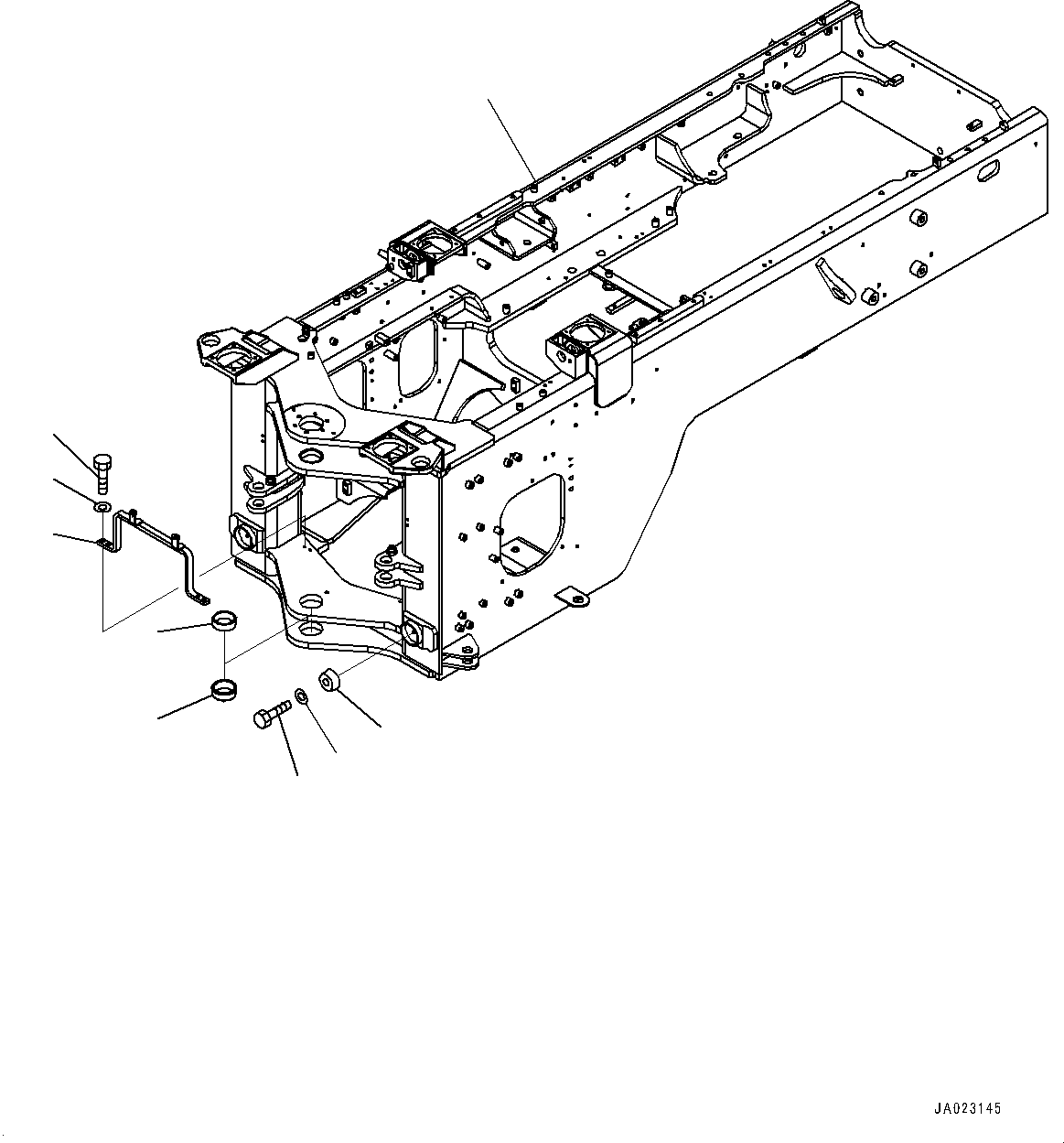SEAT ASSEMBLY, REAR FRAME 419-971-6151 KOMATSU