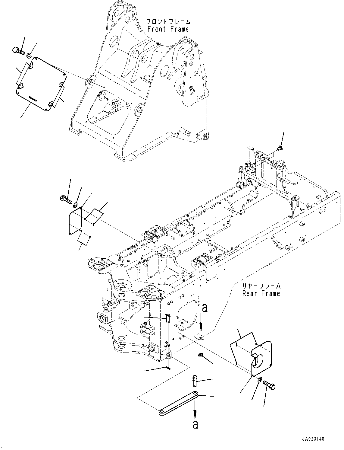 Крышка 419-46-64410 KOMATSU