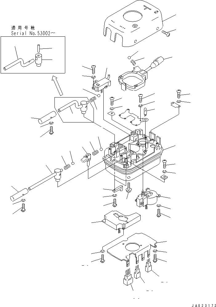 SWITCH,TRANSMISSION \0\417-43-26210 KOMATSU