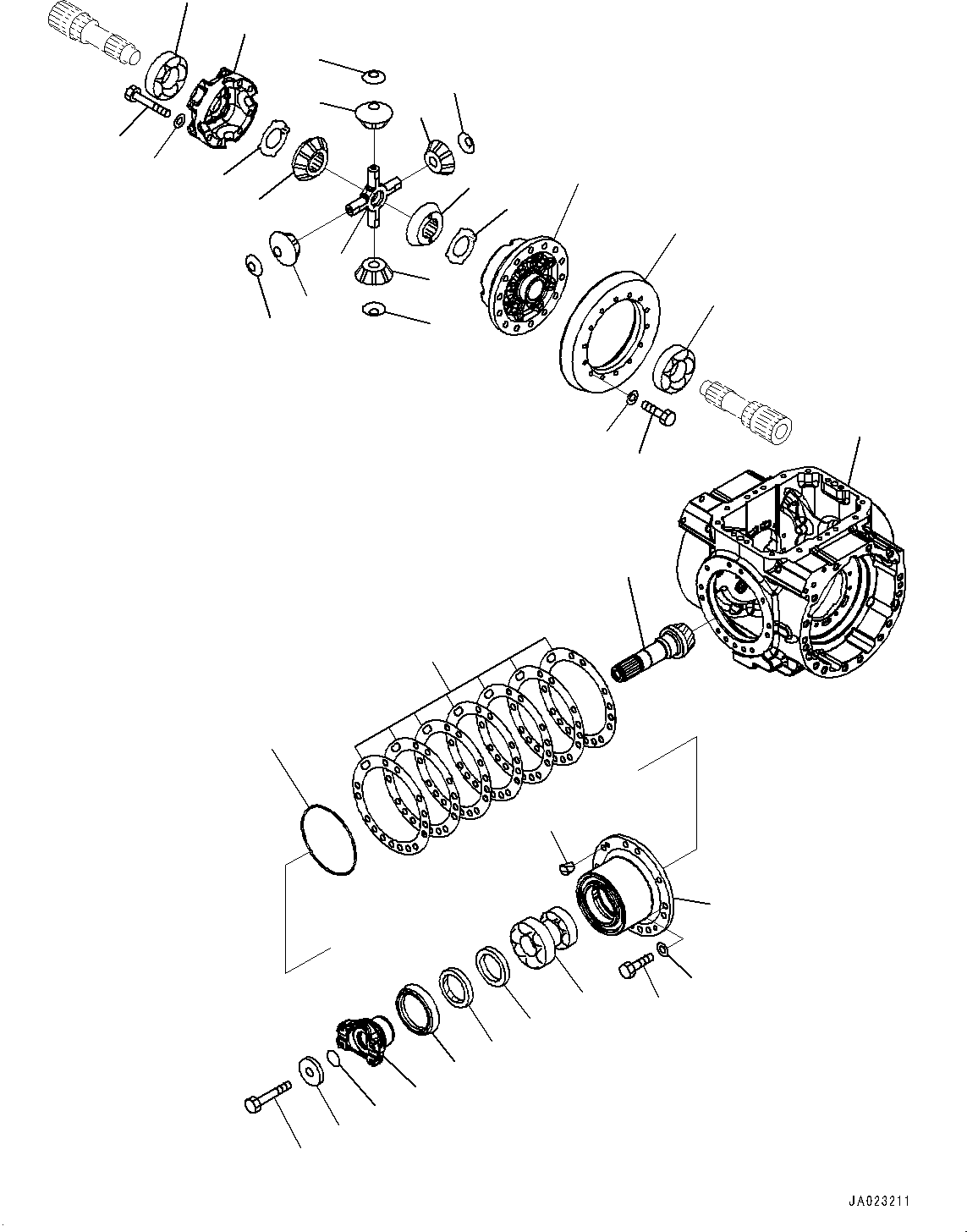 Подшипник 417-23-41800 KOMATSU