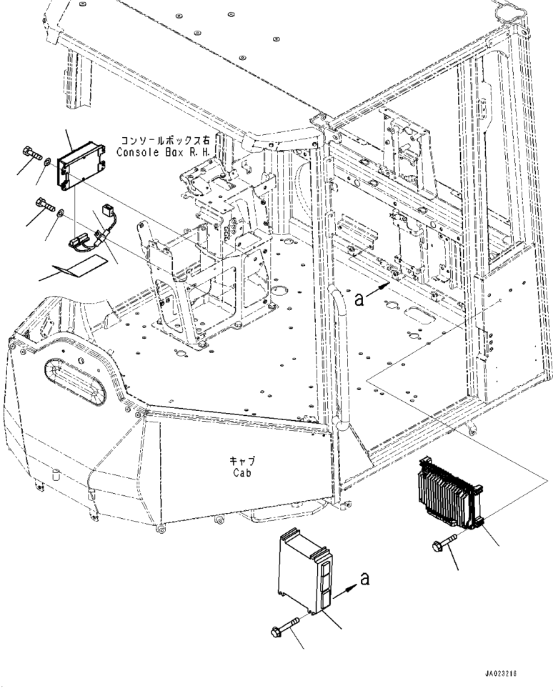 Controller, HST 7823-47-3003 KOMATSU
