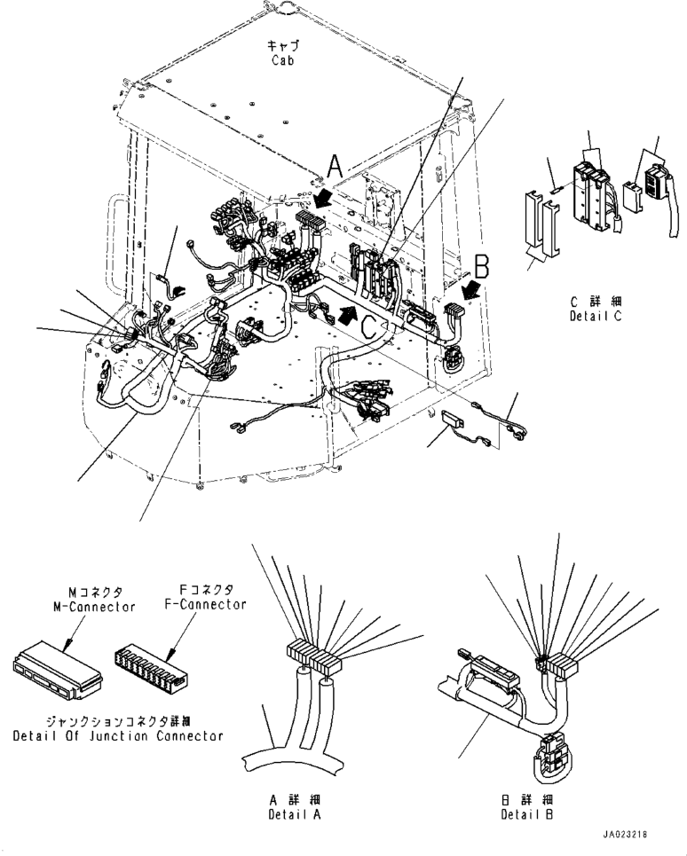 Пробка в сборе 08194-02101 KOMATSU