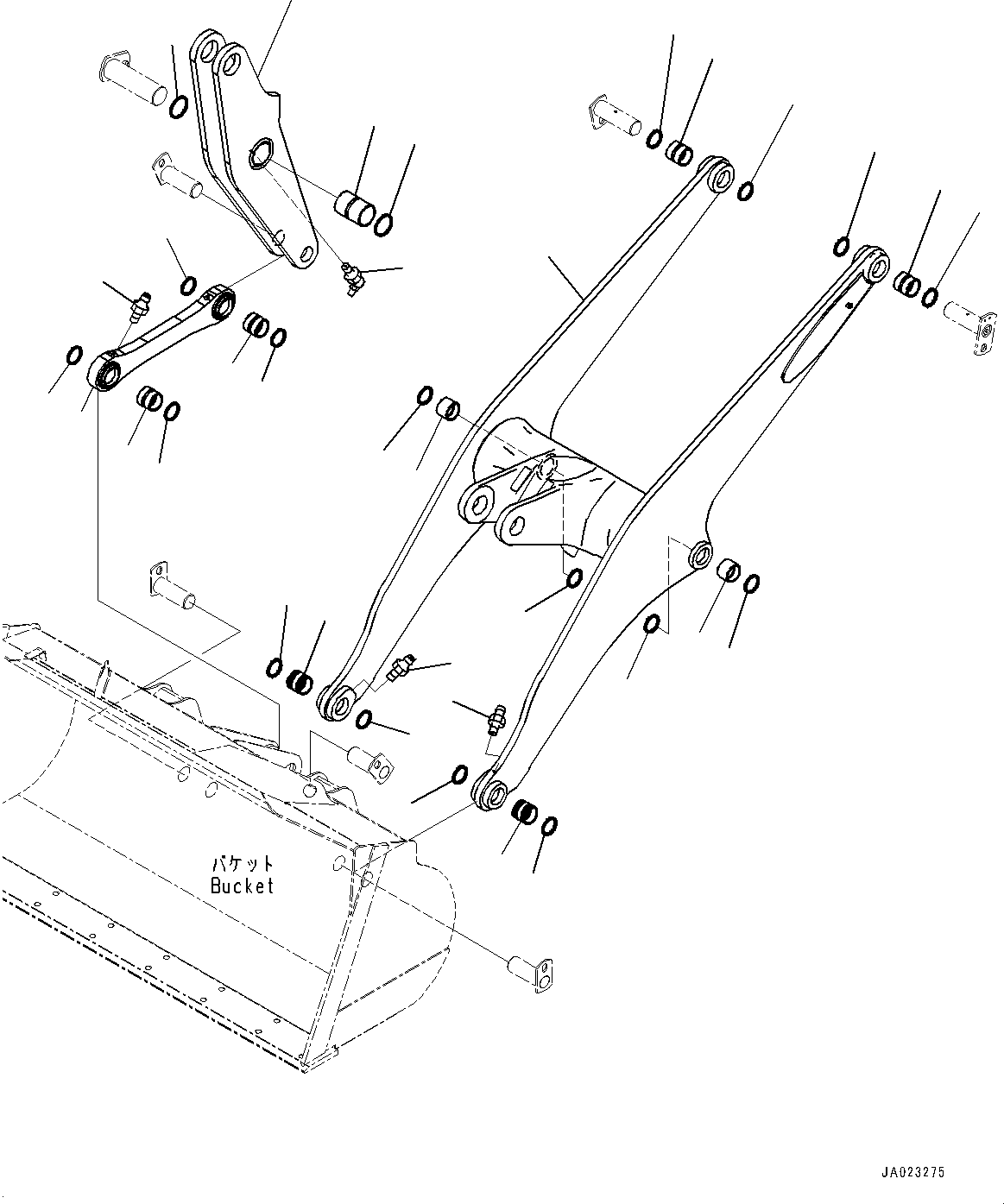 Boom Assembly 418-850-5100 KOMATSU