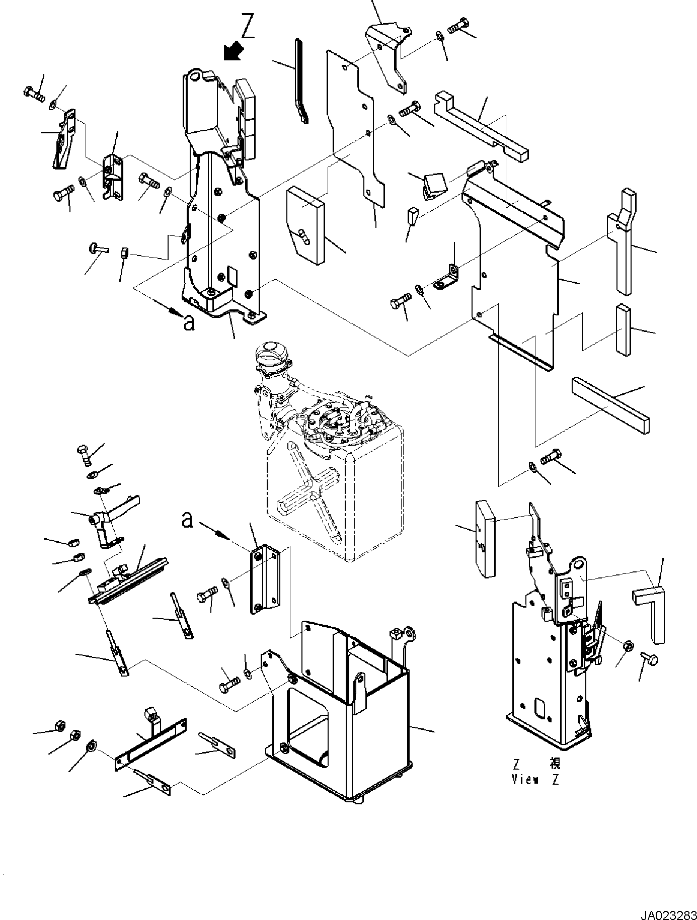 Лист 22B-01-42970 KOMATSU