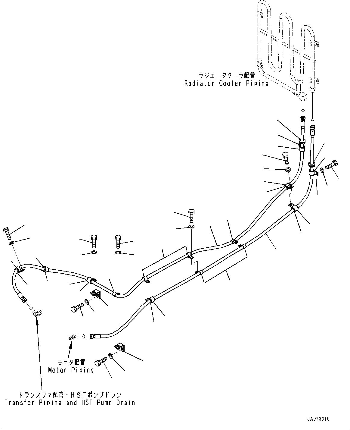 Шланг 419-14-68121 KOMATSU