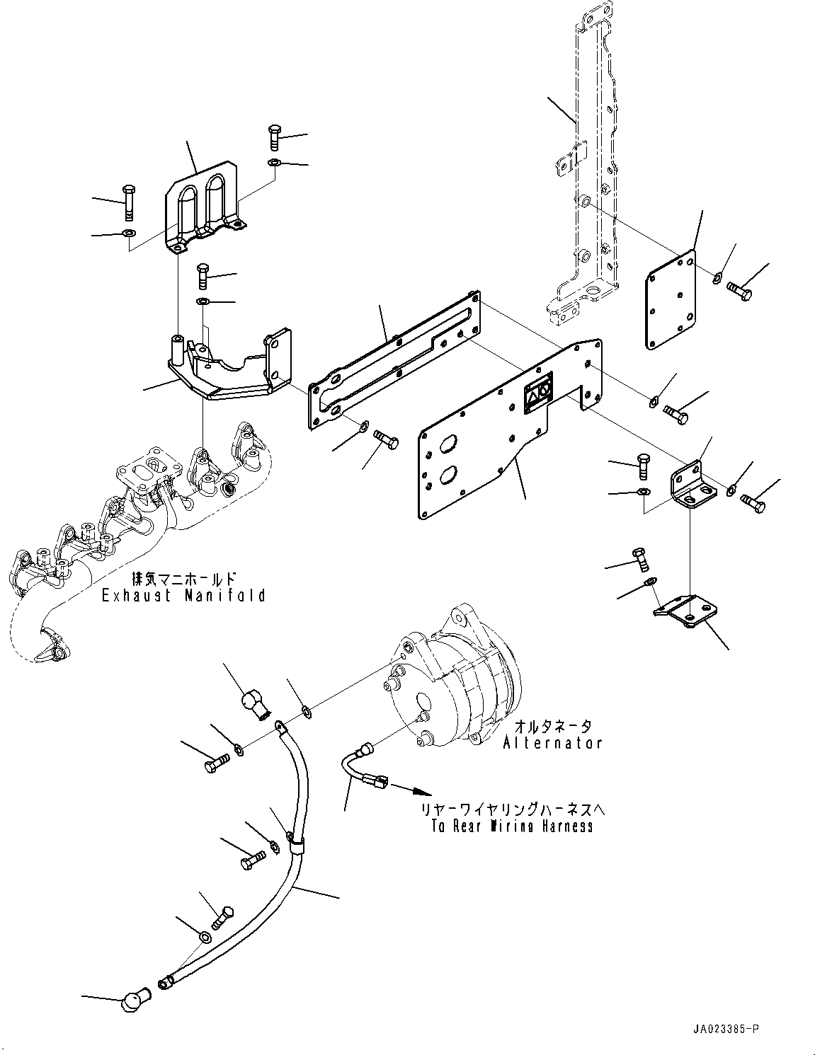 Кабель 419-Z91-6220 KOMATSU