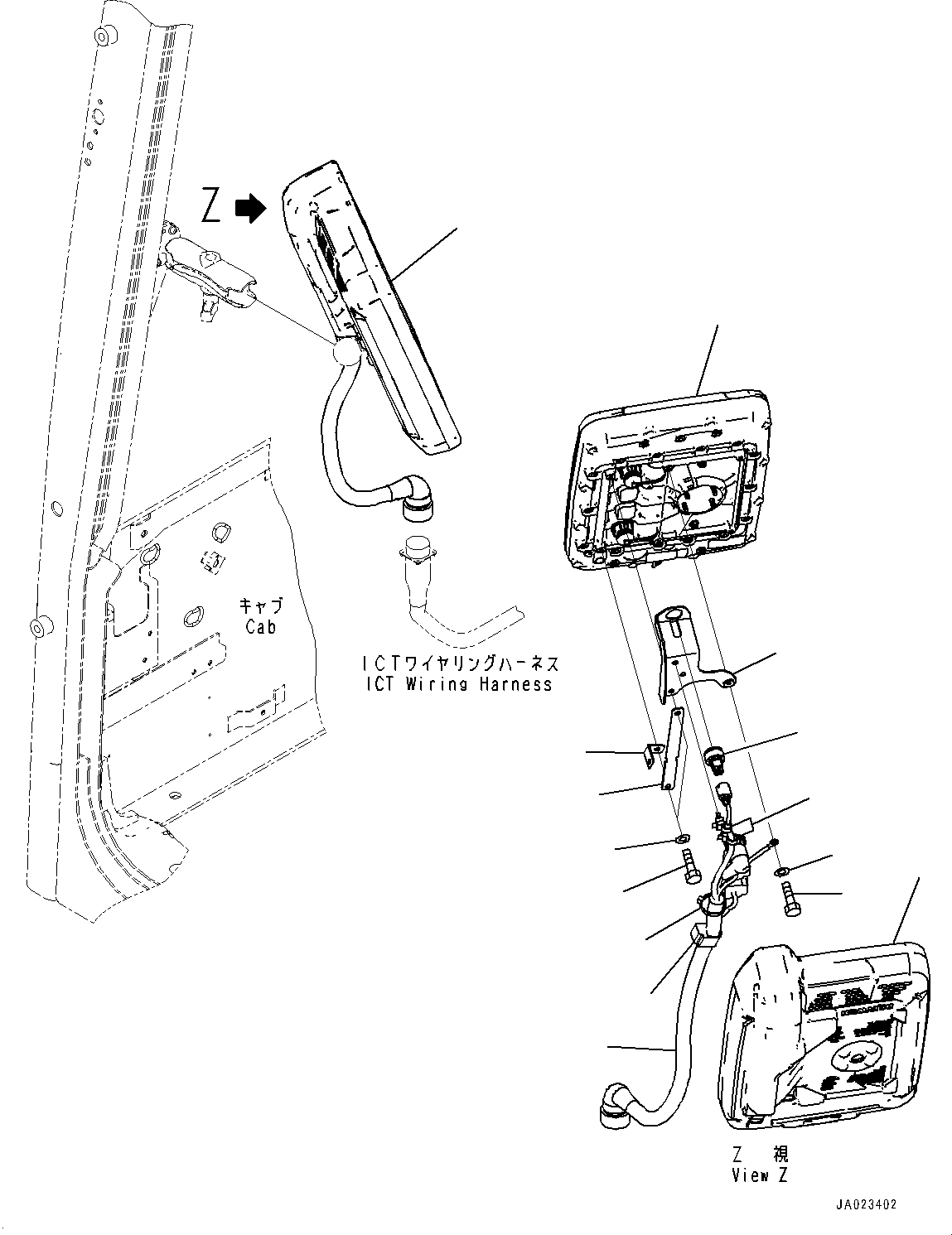 Жгут проводов 2A5-06-21522 KOMATSU