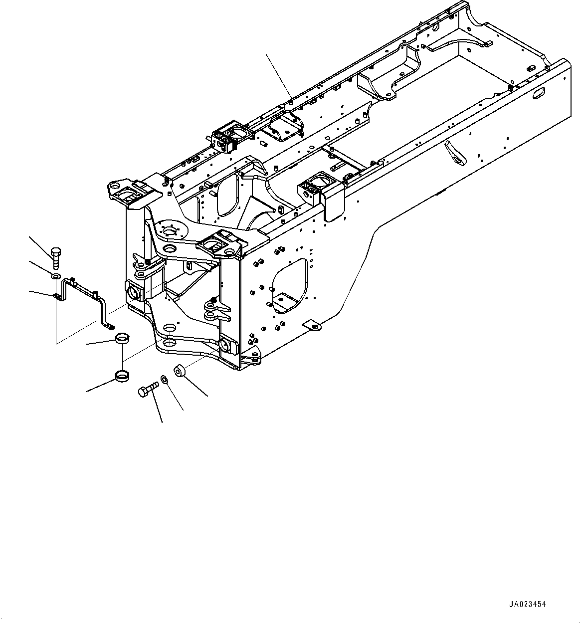 SEAT ASSEMBLY, REAR FRAME 419-46-62101 KOMATSU