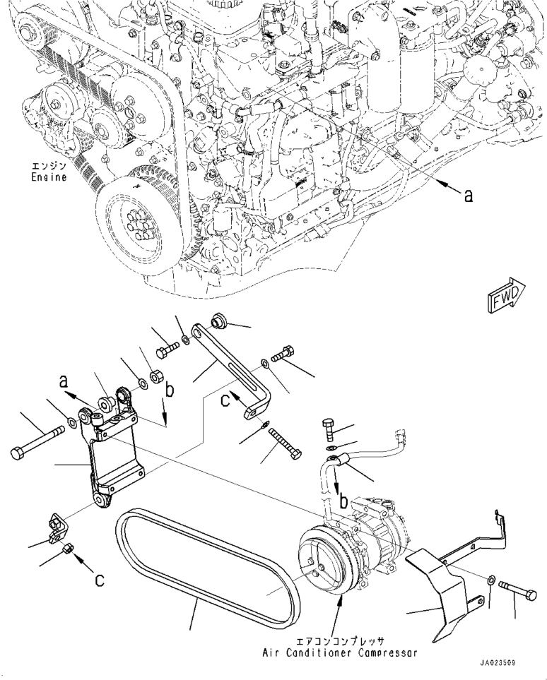 Кронштейн 419-S62-6271 KOMATSU