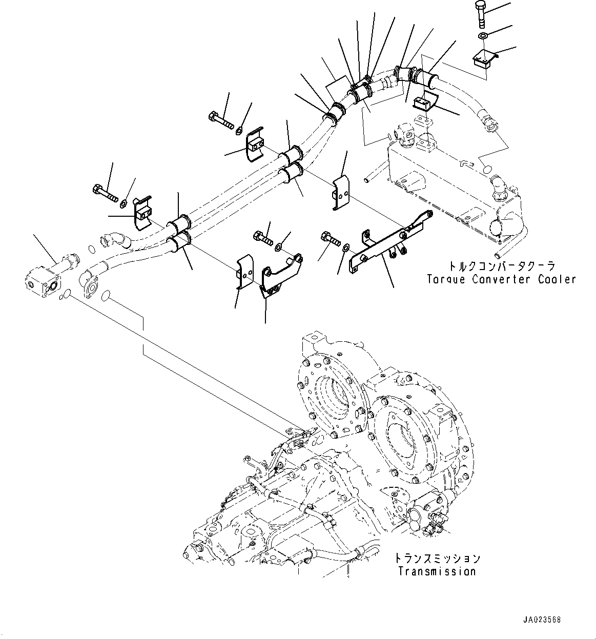 Кронштейн 421-Z13-4781 KOMATSU