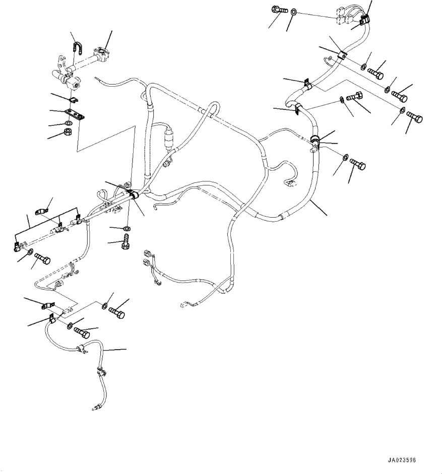 Wiring Harness(Front Wiring Harness,Wiring Harness) (418-U77-5210) KOMATSU