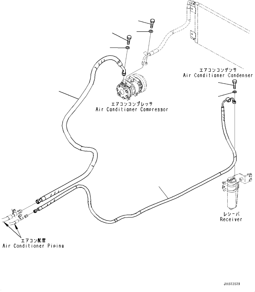 Шланг 418-S62-6151 KOMATSU