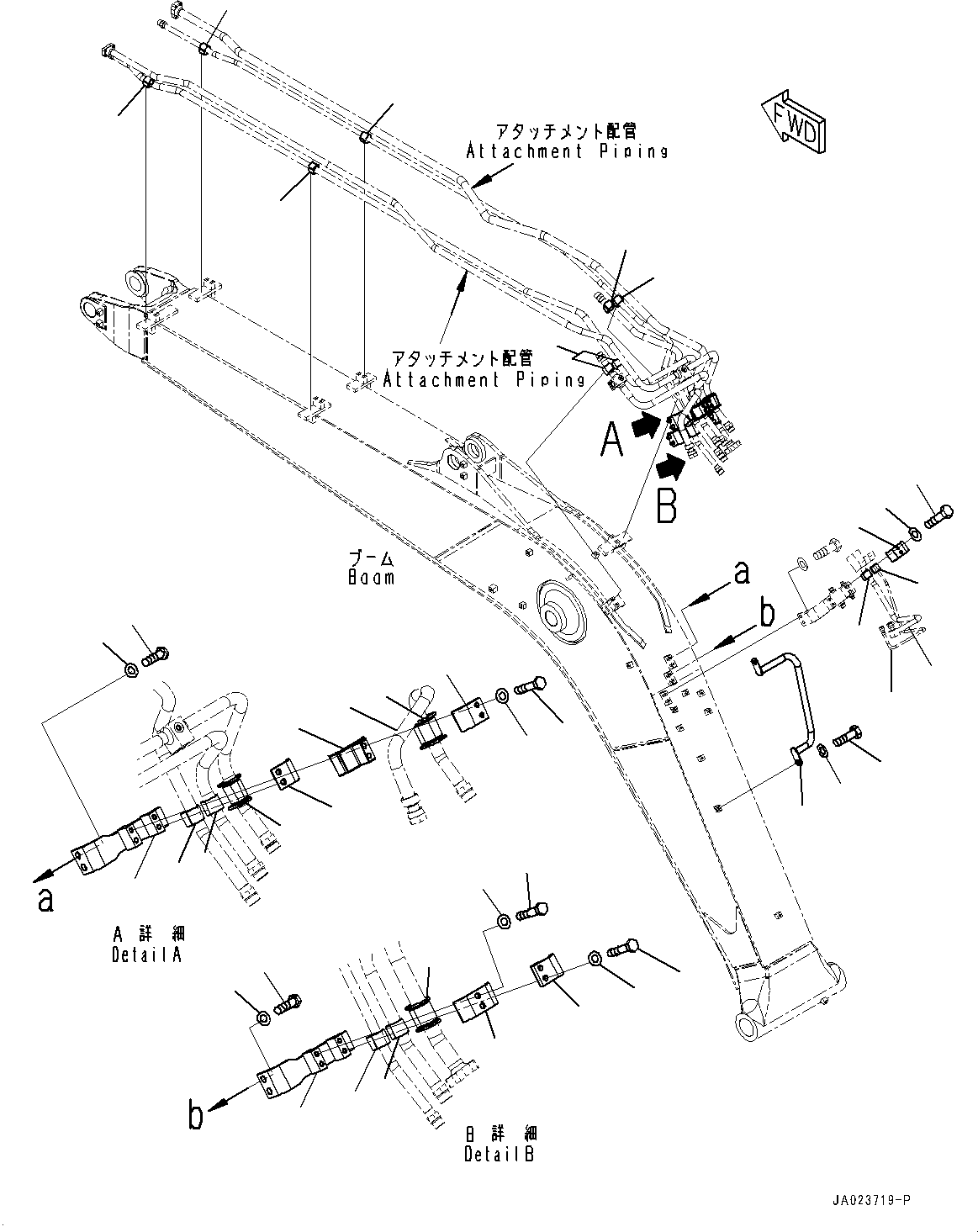 Пластина \ \ 22B-70-19280 KOMATSU