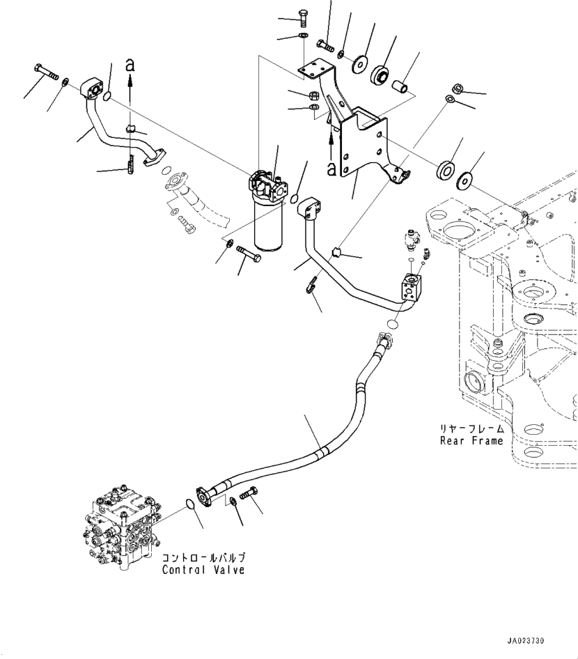 Шланг 418-T90-6840 KOMATSU