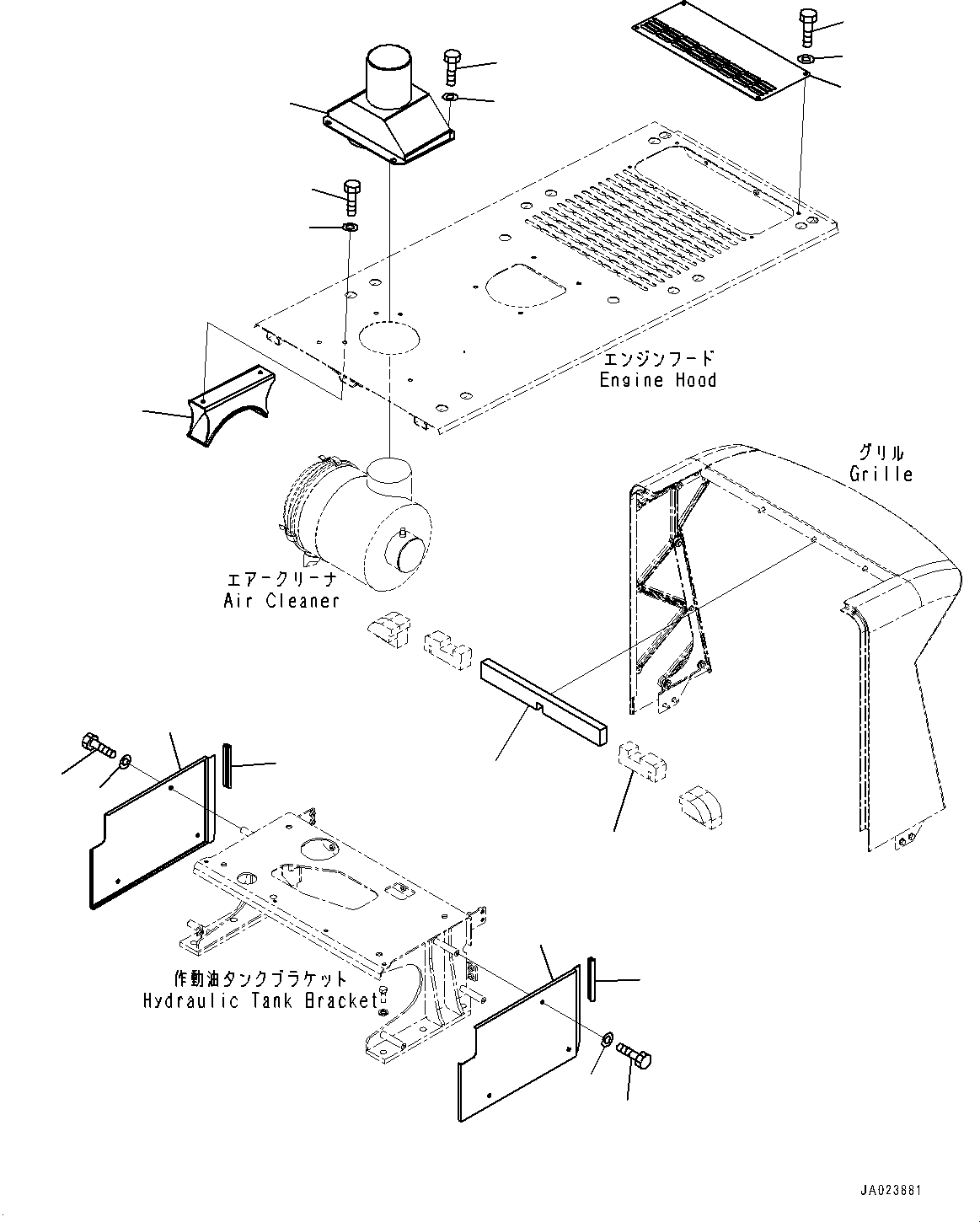 Sheet(Hood,Sheet) (421-54-42520) KOMATSU