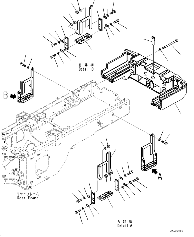 Weight, 945Kg 418-46-65211 KOMATSU