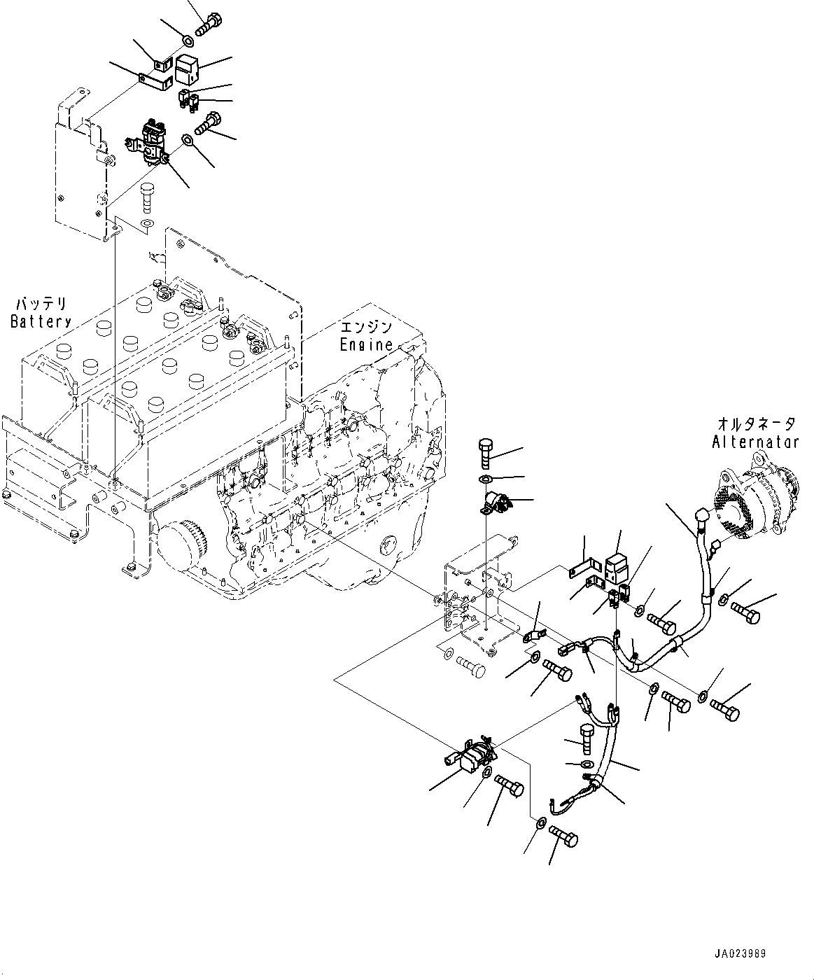 Жгут проводов 23B-06-71160 KOMATSU