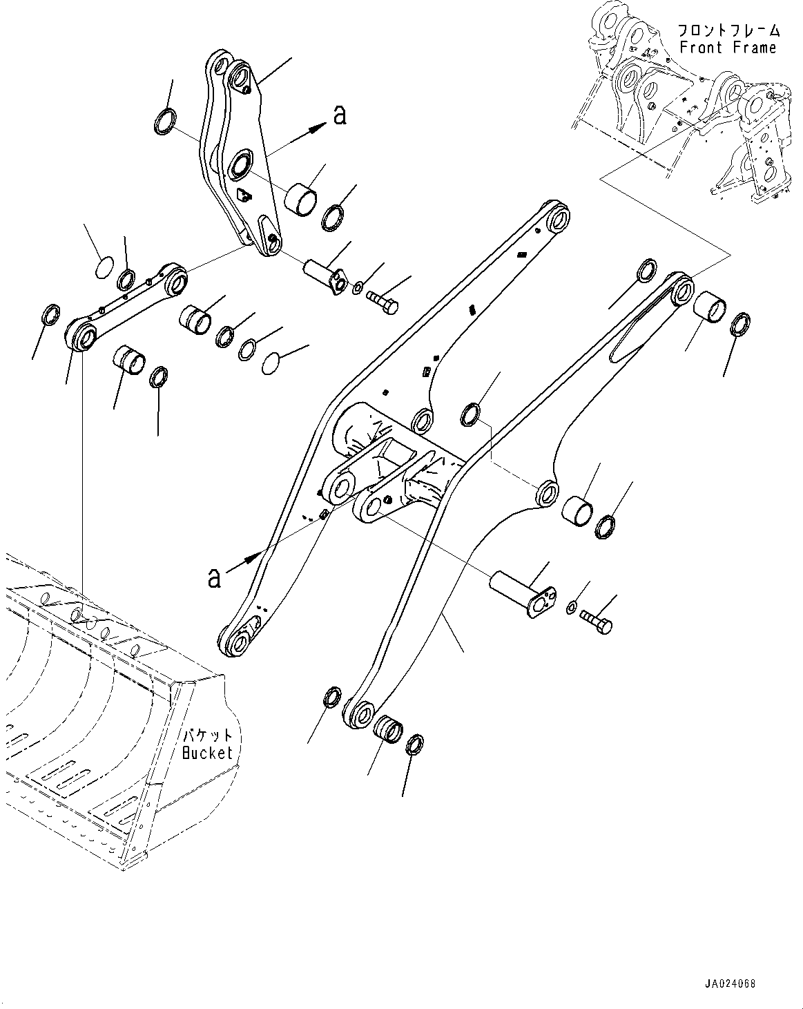 Boom Assembly 421-850-5301 KOMATSU