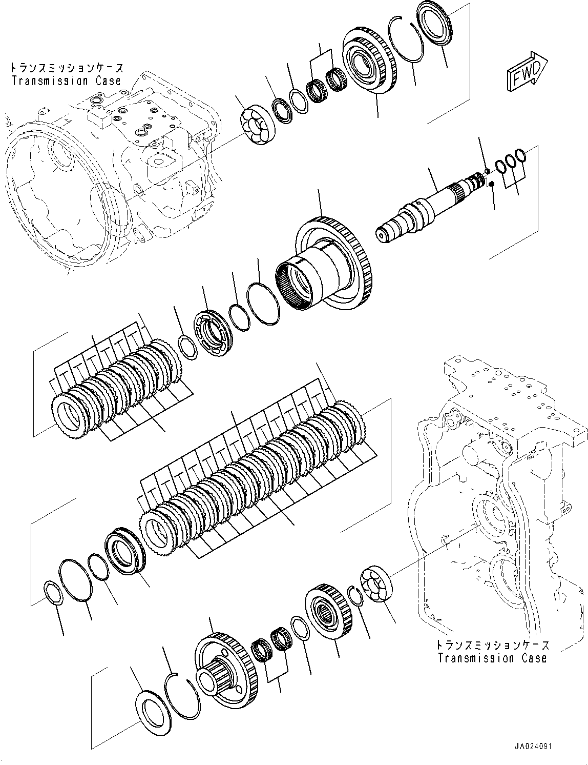 Clutch Assembly 23B-15-72030 KOMATSU