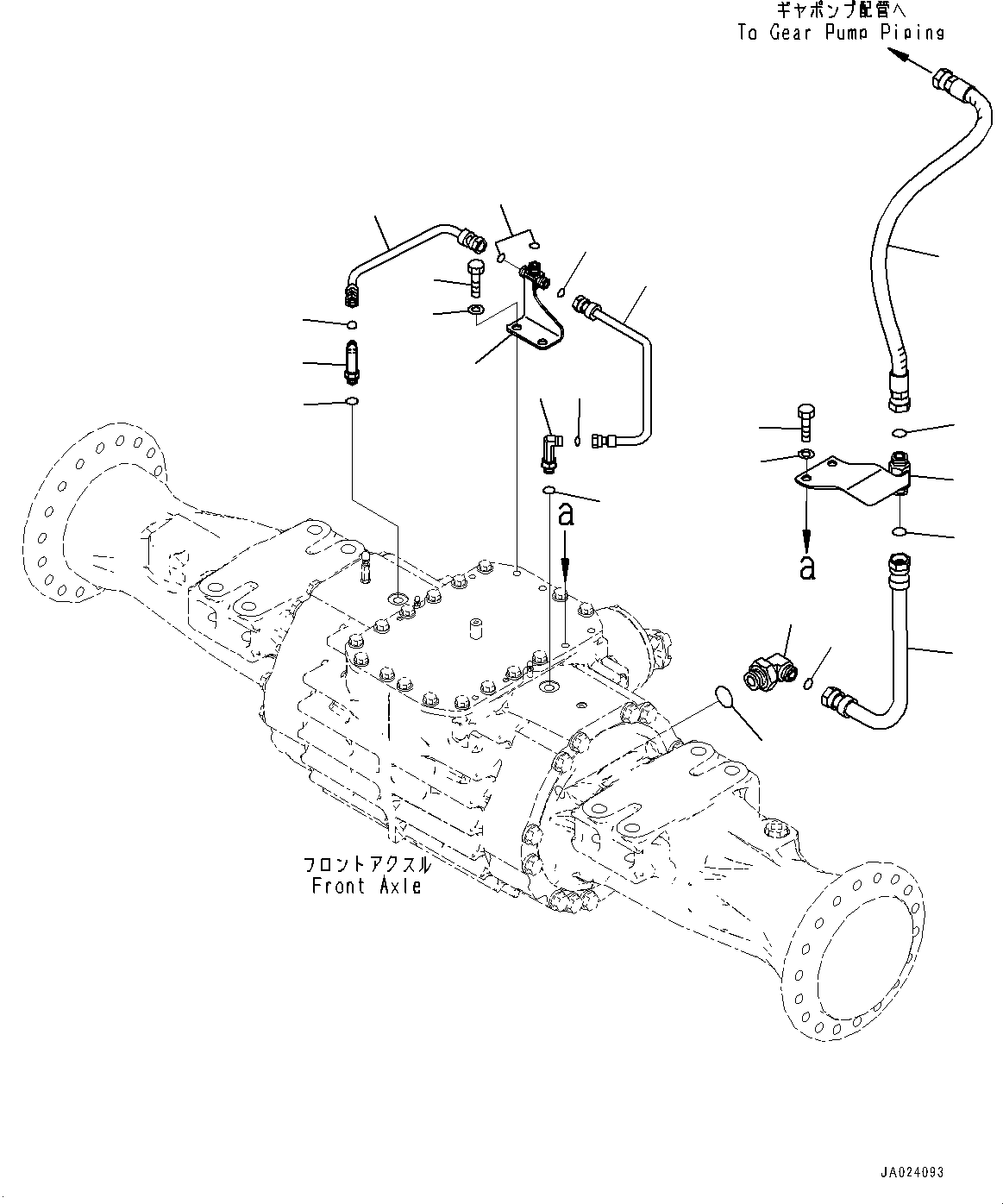 Шланг 423-U44-6620 KOMATSU