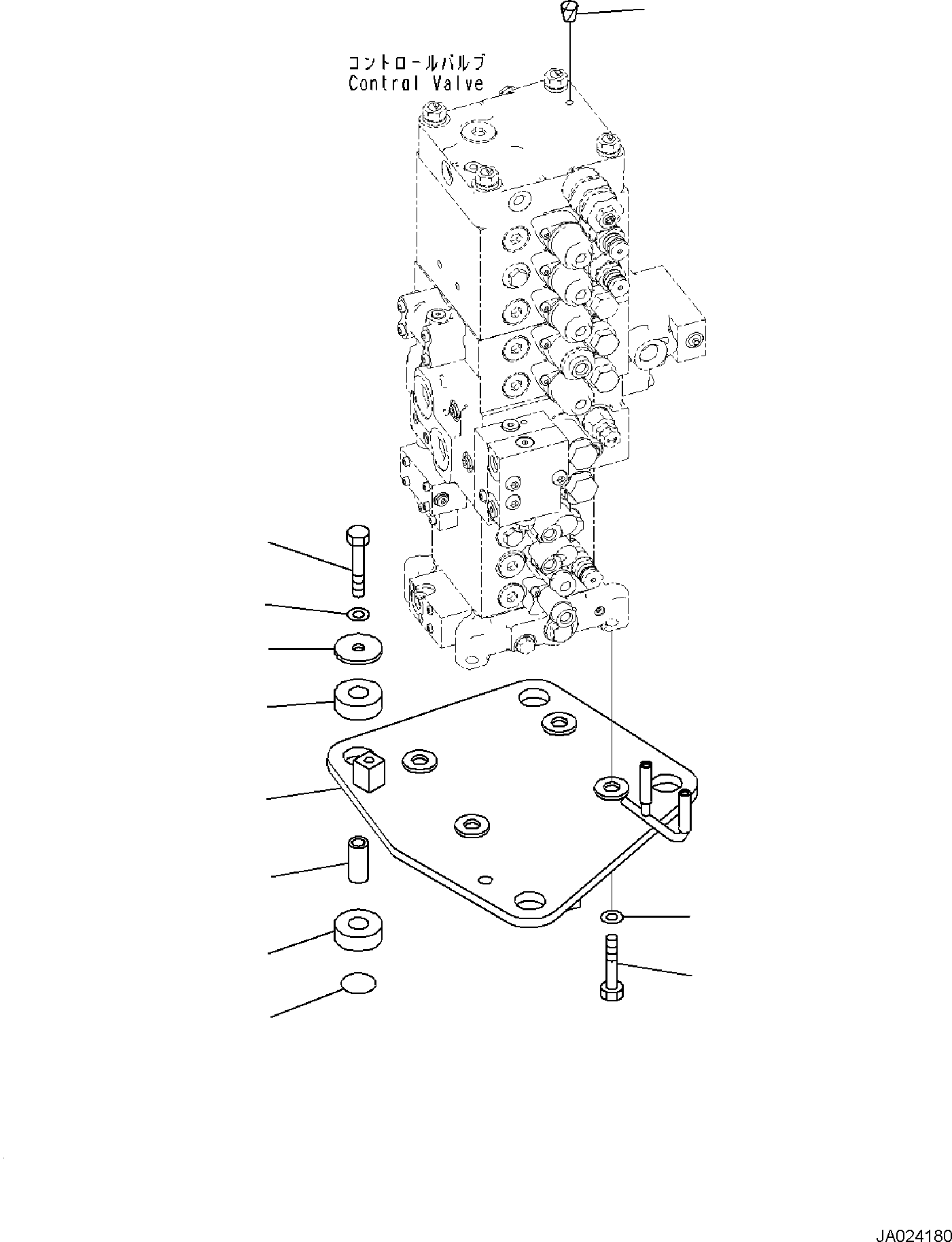 Кронштейн 22B-62-R1740 KOMATSU