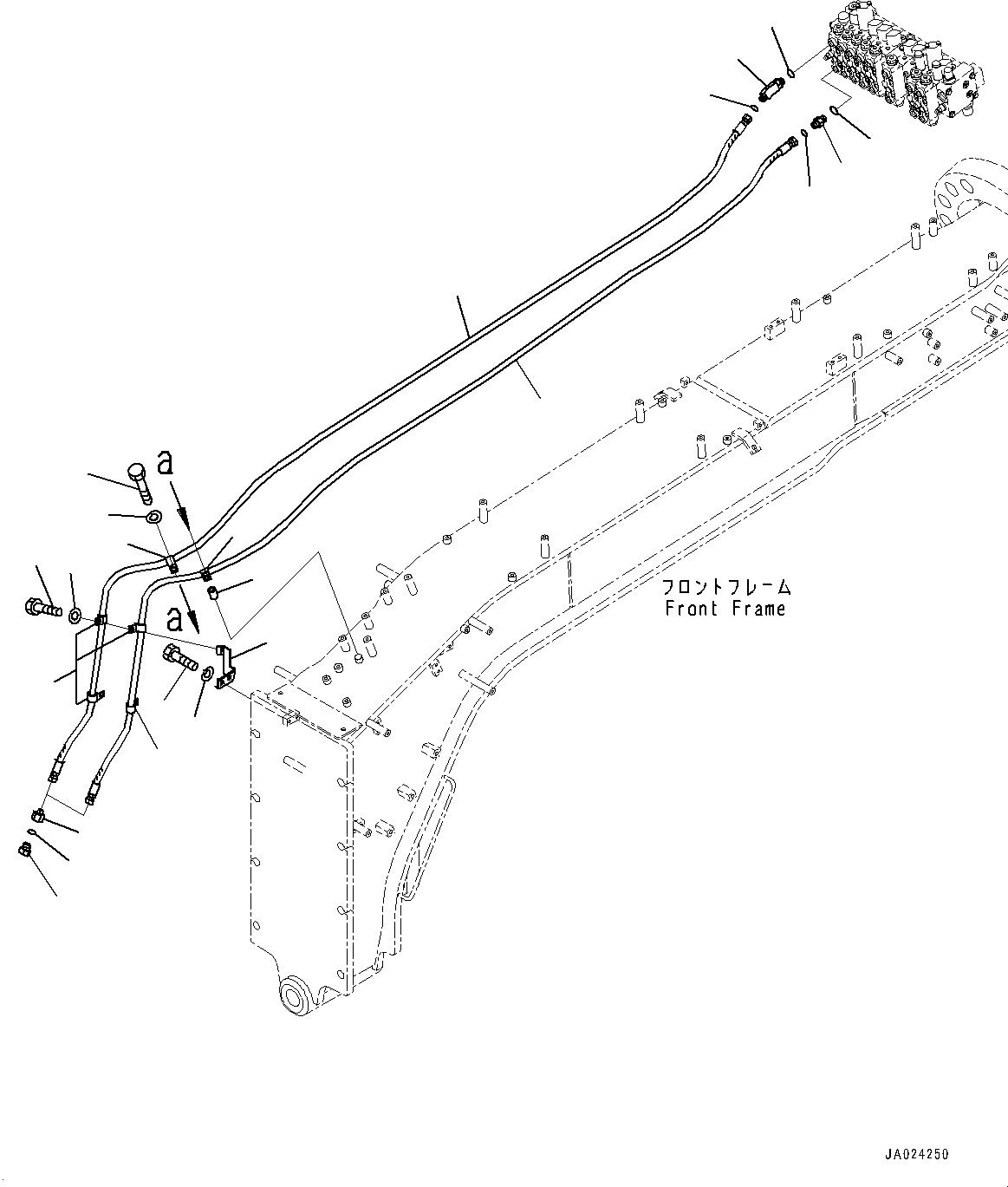 Шланг 23B-60-87311 KOMATSU