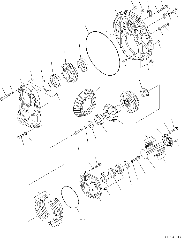 Корпус в сборе 198-22-62150 KOMATSU