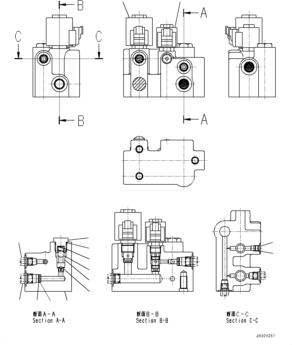 Клапан 23B-60-82221 KOMATSU