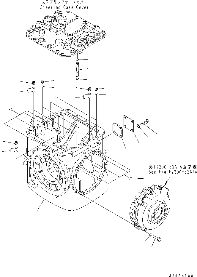 Корпус 14Y-22-25111 KOMATSU