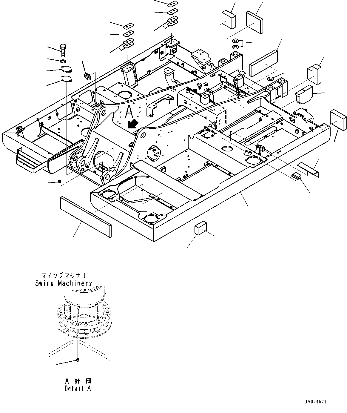 Уплотнение 2A3-46-12451 KOMATSU
