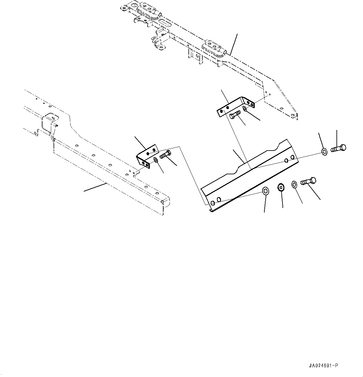 Пластина 2A3-03-13310 KOMATSU