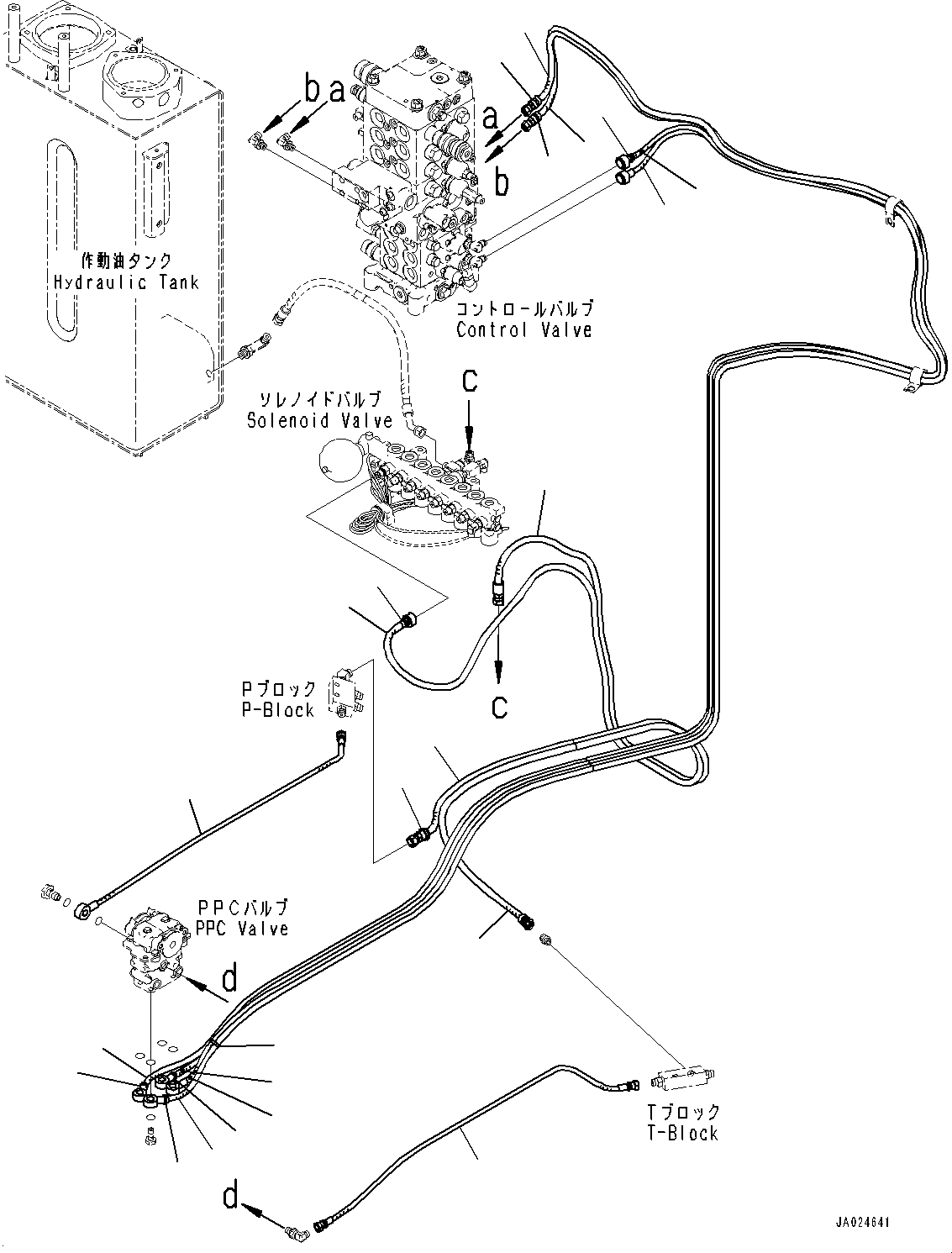Шланг 02771-002A9 KOMATSU