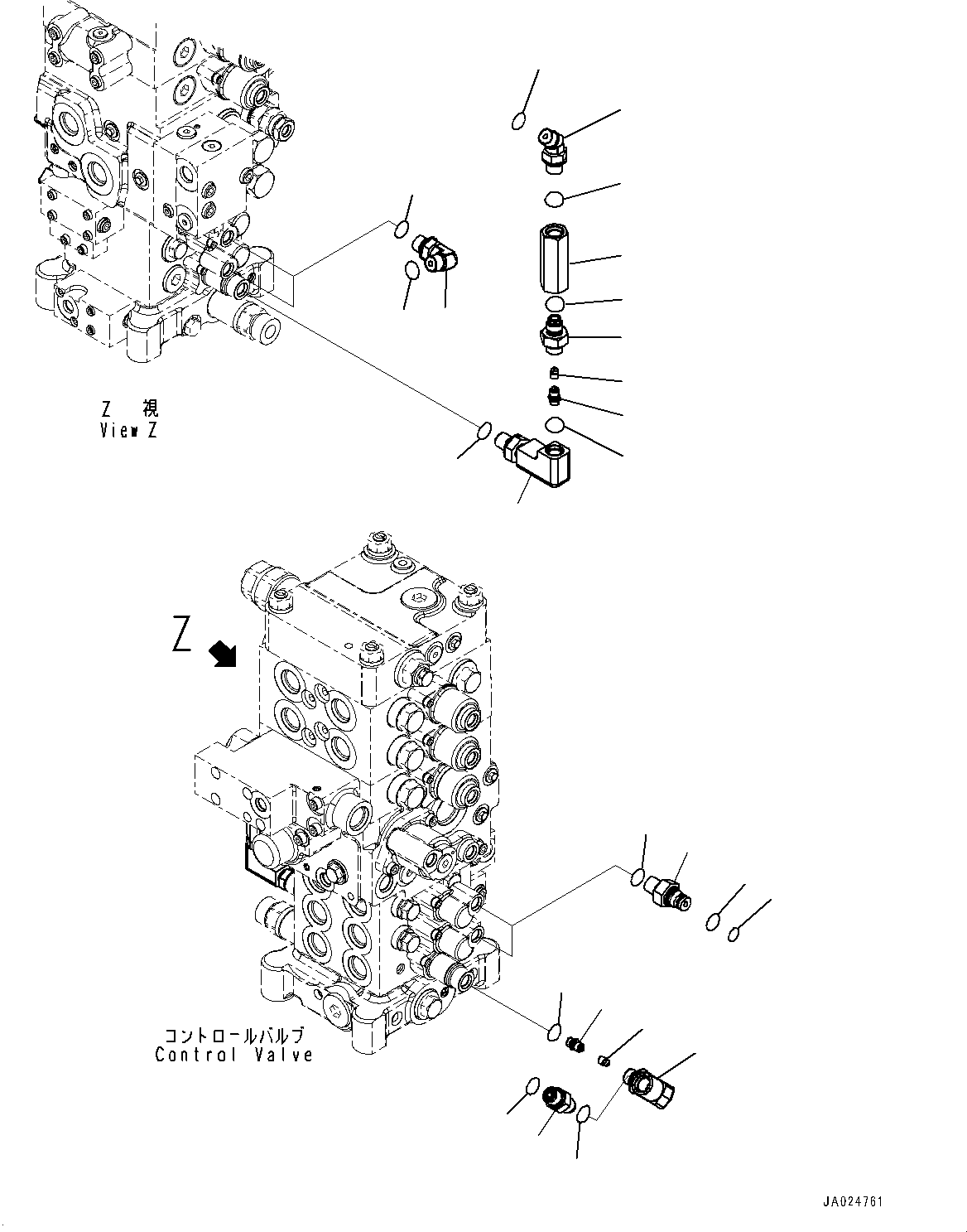 Корпус 2A3-62-15581 KOMATSU