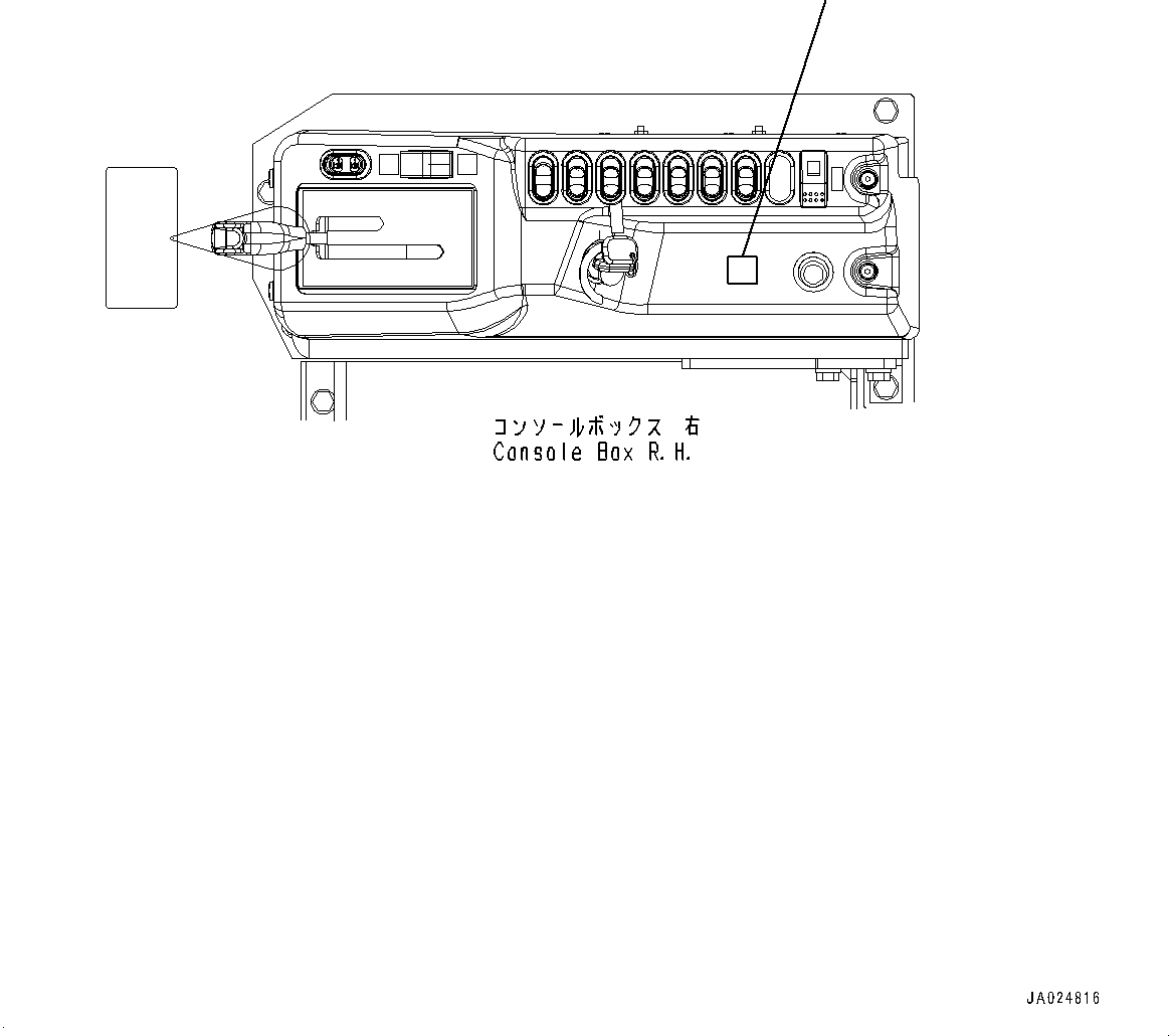 Пластина 23B-53-81220 KOMATSU