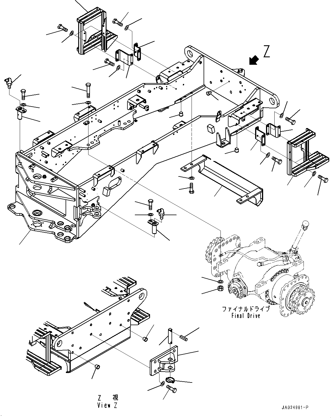 Болт 01011-62775 KOMATSU