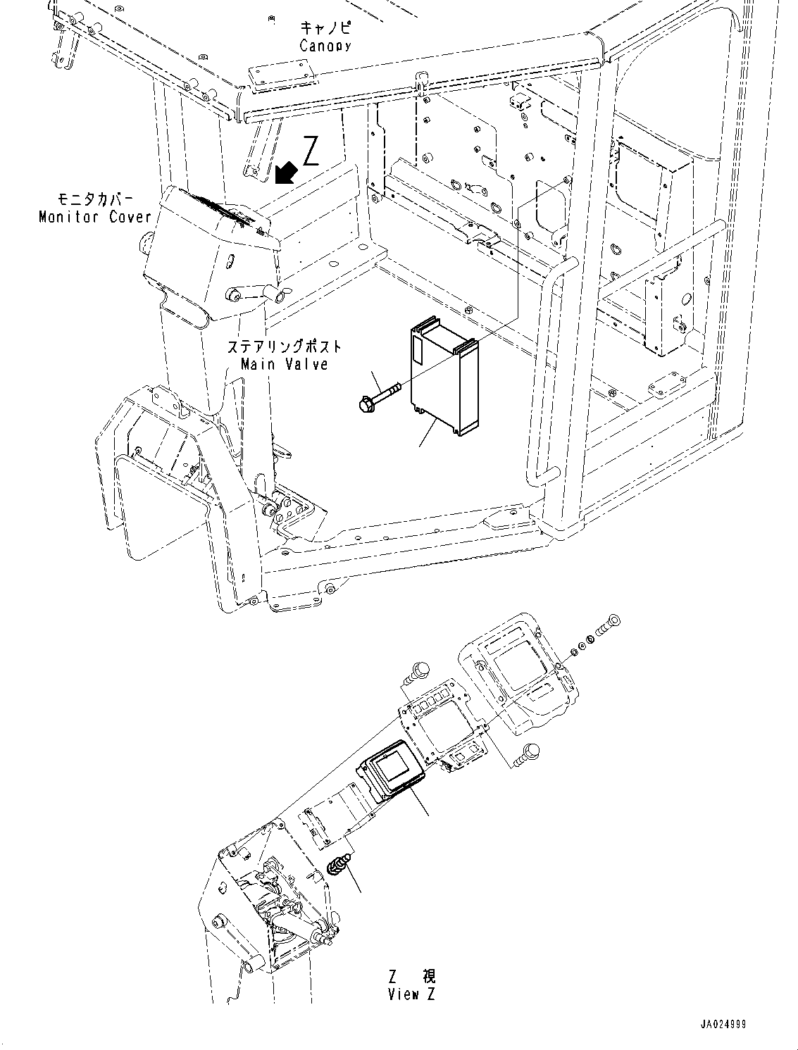 Монитор 7824-81-7101 KOMATSU