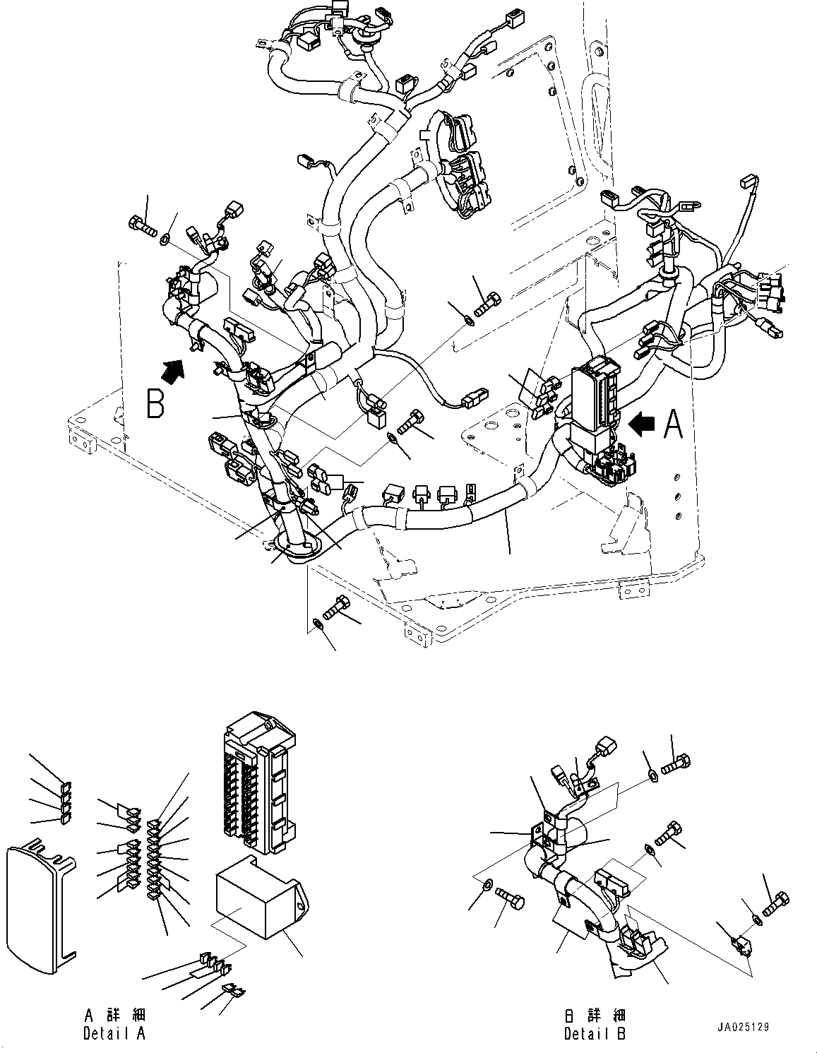 Жгут проводов 11Y-06-56341 KOMATSU