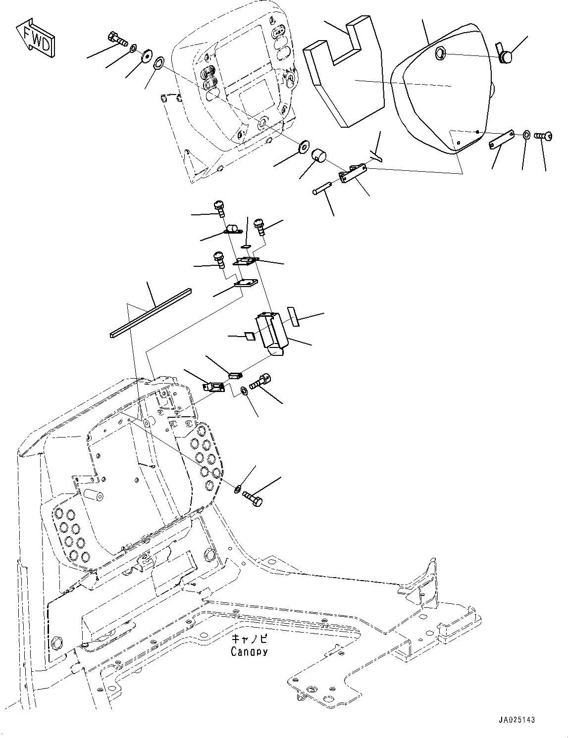 Петля 416-54-59290 KOMATSU