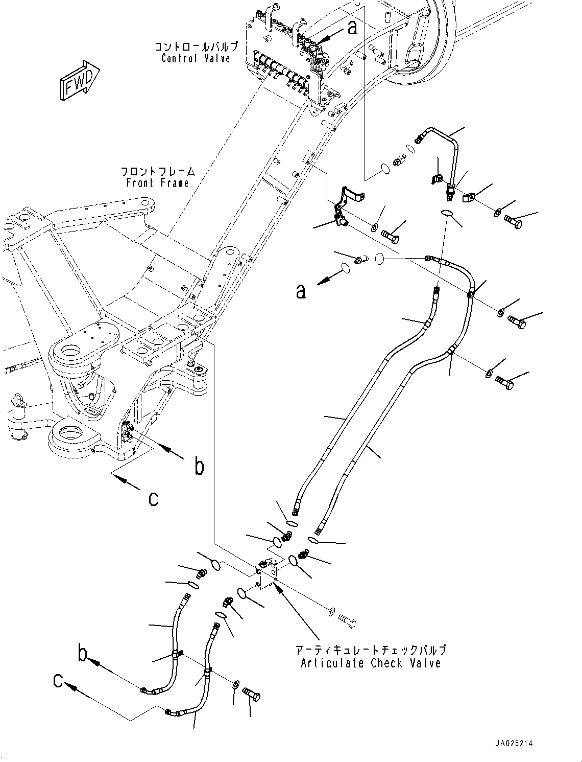 Elbow(Front Hydraulic Piping,Control Valve Related Parts,With Blade Tip Control) (23H-60-12150) KOMATSU