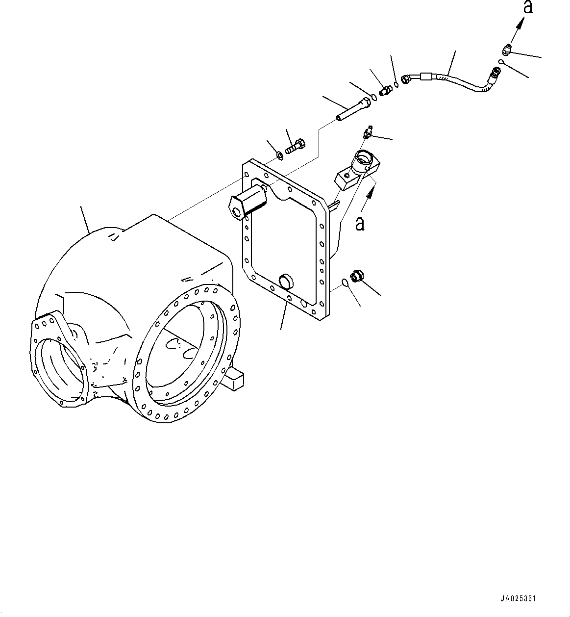 Корпус 23H-22-11510 KOMATSU