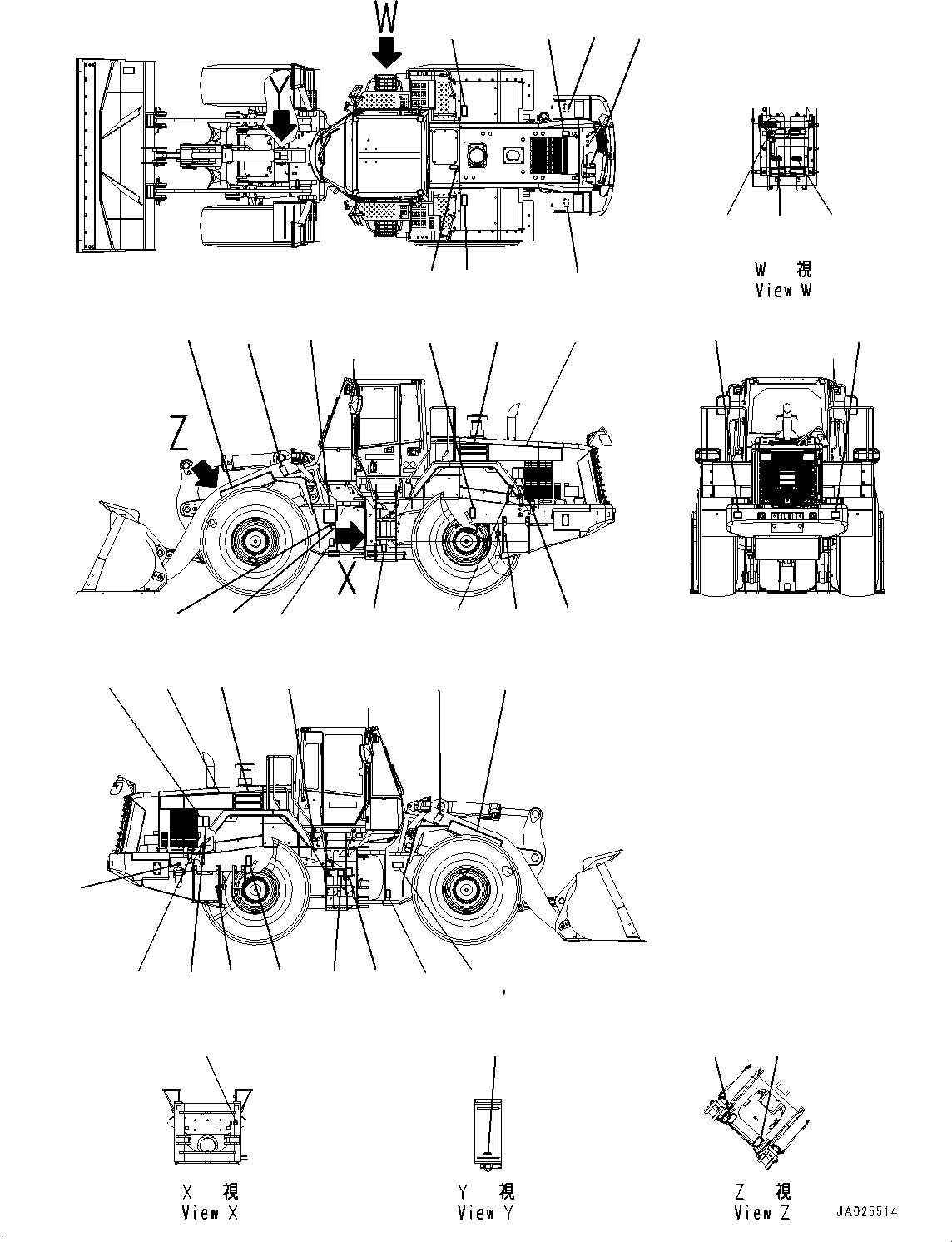 Табличка смазки 421-Z13-4621 KOMATSU