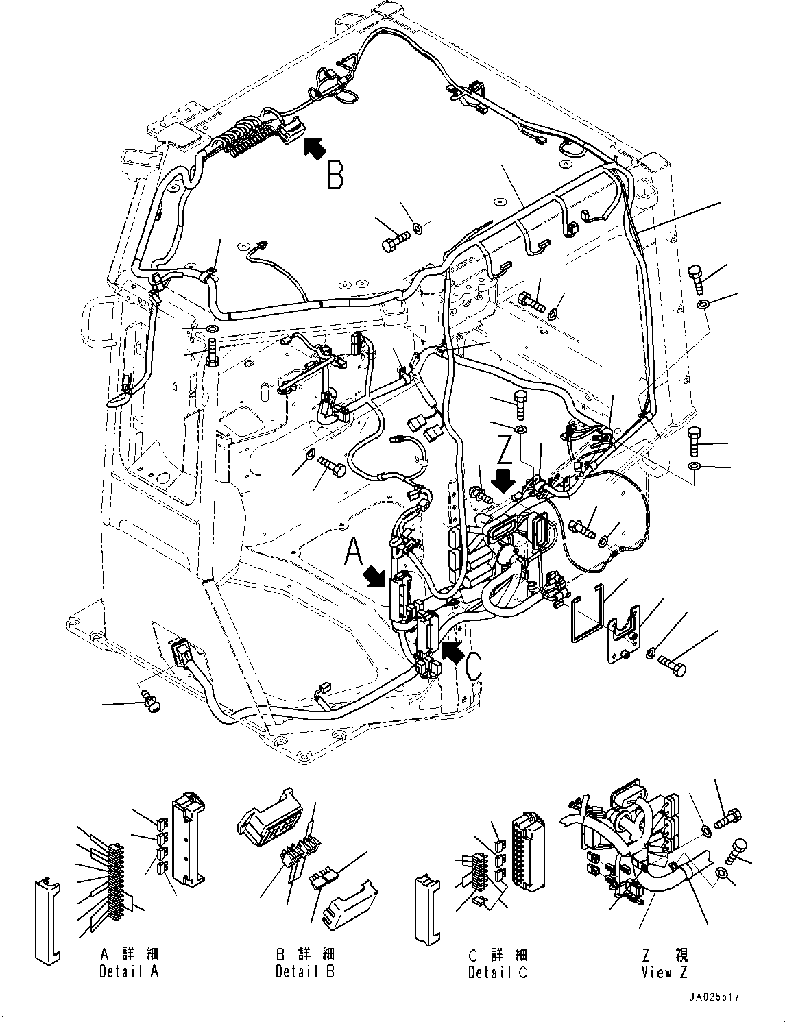 Жгут проводов 14X-06-75112 KOMATSU