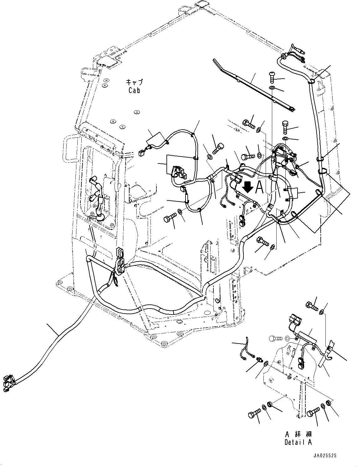 Жгут проводов 14X-06-75131 KOMATSU