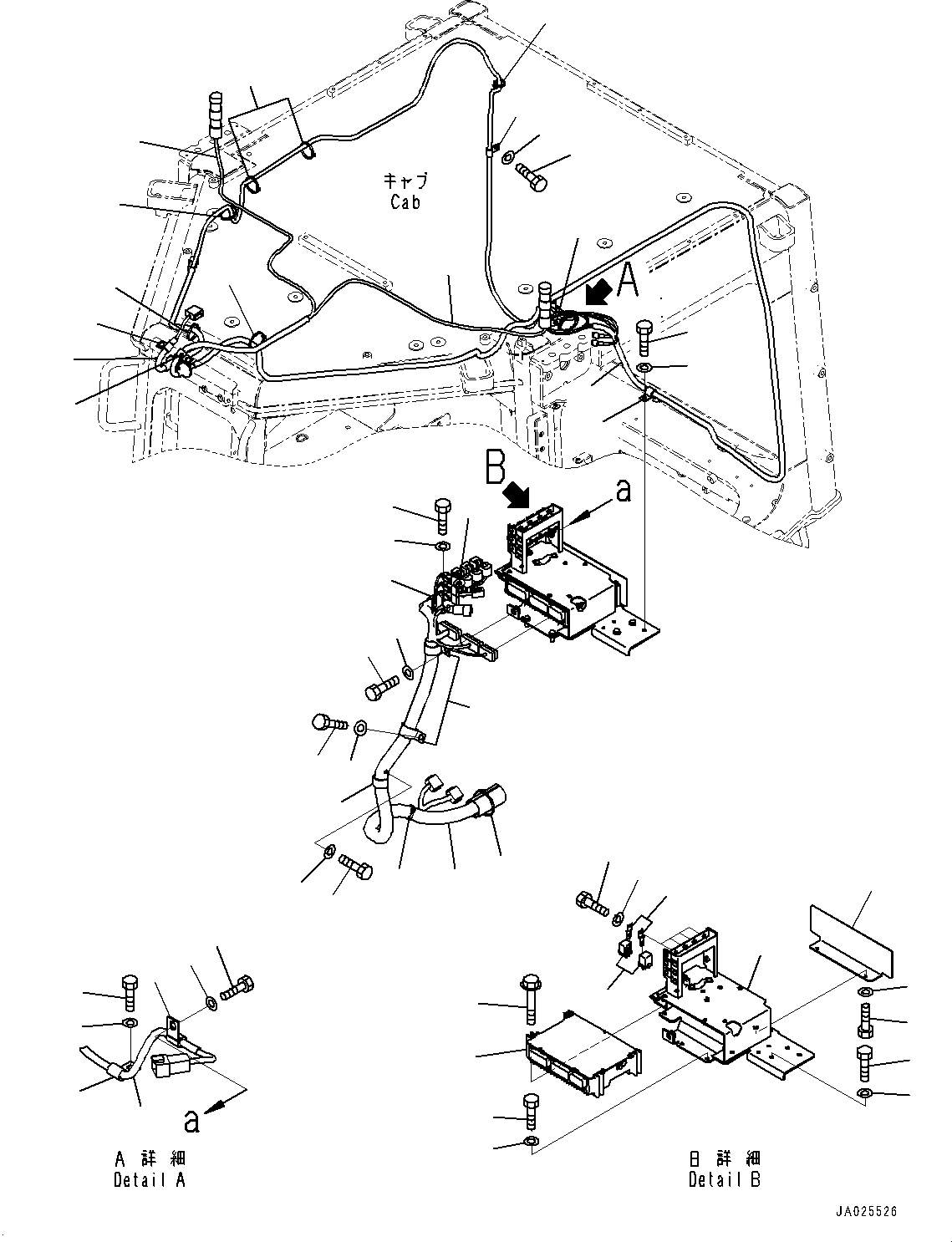 Жгут проводов 17A-06-69462 KOMATSU