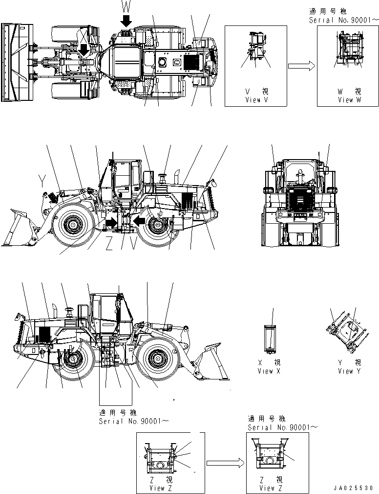 Табличка смазки 421-V00-4140 KOMATSU