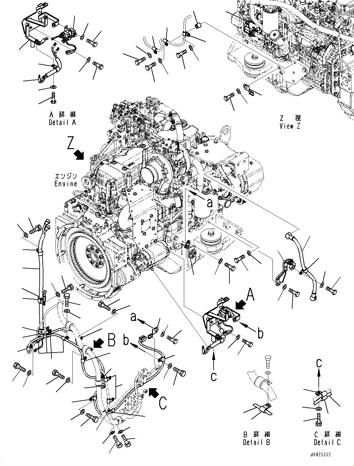 Кронштейн 423-Z93-6281 KOMATSU
