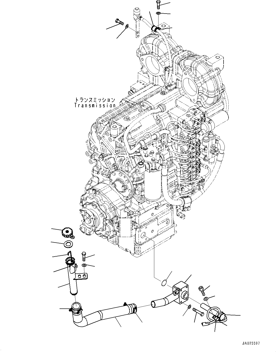 Отопитель 600-815-9830 KOMATSU