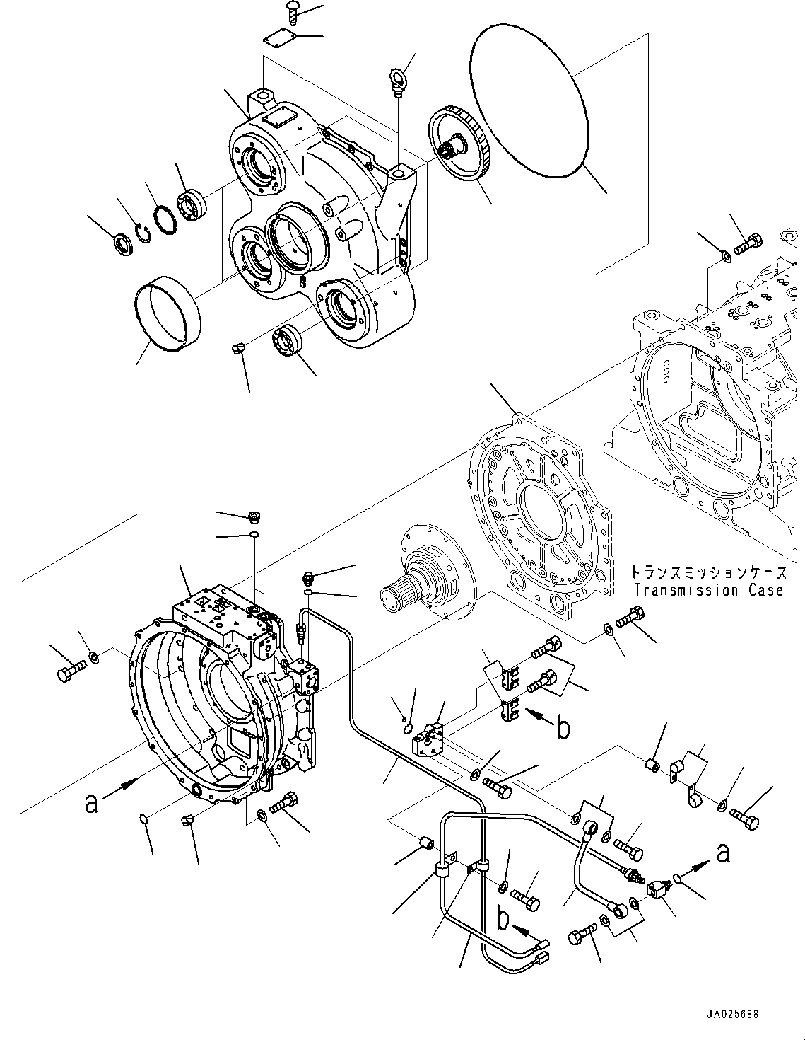Housing, Rear 569-13-83111 KOMATSU